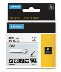 IND-Schriftbänder für Etikettendrucker DYMO® Rhino™, Vinyl