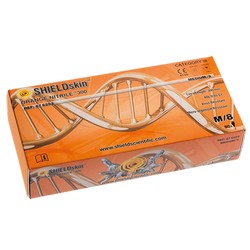 Schutzhandschuhe SHIELDskin™ - Orange Nitrile™  Shield Scientific