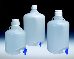 Weithals-Ballonflaschen mit Schraubverschluss und Ablasshahn Nalgene®