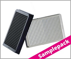 Samplepack Mikroplatten 384 Well in PS, µClear, med. binding Greiner Bio-One