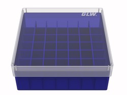 Kryoboxen - Boxen für 49 Röhrchen bis D = 16.5 mm B67 GLW
