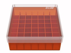 Kryoboxen - Boxen für 49 Röhrchen bis D = 16.5 mm B67 GLW