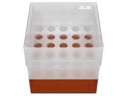 Kryoboxen - Boxen für 25 Röhrchen bis D = 17 mm GLW