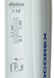 Mikropipette Acura® 810 manual für 1:10 Verdünnungen Socorex