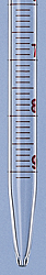 Messpipetten, Typ 3, völliger Ablauf SILBERBRAND ETERNA, Klasse B, Nullpunkt oben