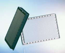 Microplatten 1536 Well aus Polystyrol mit µClear® HiBase Greiner Bio-One