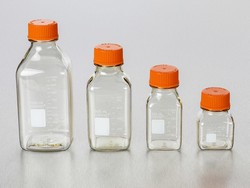 Quadatische Vorratsflaschen / Nährmedienflaschen, Polycarbonat (PC) Corning®