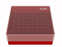 Kryoboxen - Boxen für 81 Röhrchen bis D = 12.5 mm B50 GLW