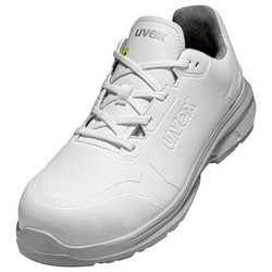 uvex 1 Safety shoe white S3 low shoe width 11
