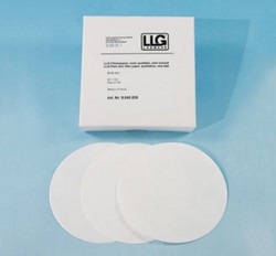 Qualitative filter paper, circles LLG-Labware