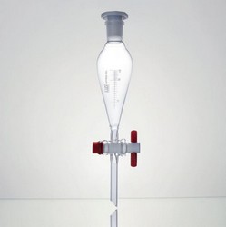 Separating funnel acc. to Squibb, borosilicate glass 3.3 LLG-Labware