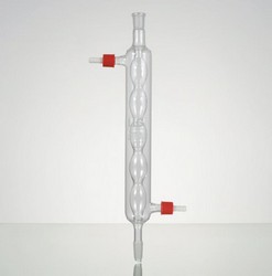 Condenser acc. to Allihn, borosilicate glass 3.3, PP olive  LLG-Labware
