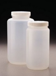 Large Wide-Mouth Nalgene™ PPCO Bottles with Closure, Thermo Scientific