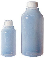 Narrow mouth bottle made of LDPE