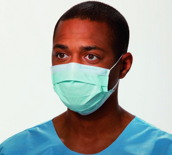 10x OP-Mundschutz 3-lagig – Medizinische Maske, FFP2-Klasse – Mit Nasenbügel & Gummiband – CE EN14683 Typ II