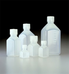 Bottles narrow mouth square with screw cap Nalgene®