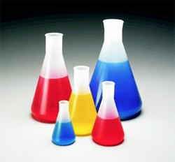 Erlenmeyer flasks narrow mouth with flared rim Nalgene®