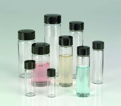 Standard Vials with Caps Attached