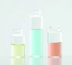 Headspace Vials, Crimp Top and rounded Bottom Wheaton