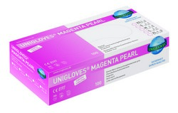 Nitrile gloves Magenta Pearl UNIGLOVES®