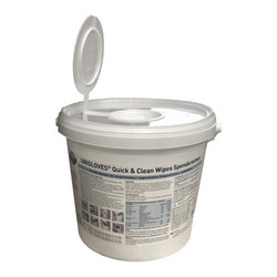 Dispenser buckets for disinfection wipes - UNIGLOVES®