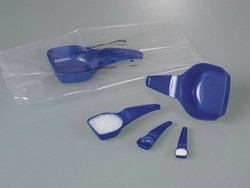 Detectable volumetric spoon, blue Bürkle