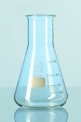 Erlenmeyer flasks wide mouth DURAN