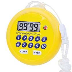 Digital Water-Resistant Flashing Timer with Calibration, Cole-Parmer