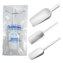 Sampling scoops, PS, sterile SP Bel-Art