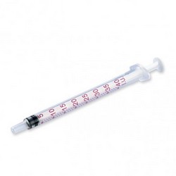 Disposable syringes for Insulin and Tuberculin SOFT-JECT
