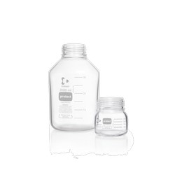 Laboratory bottles Protect with thread GLS 80®  Duran® DWK