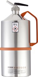 Safety cans made of stainless steel