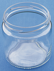 Pharma glass bottles / honey glass low form