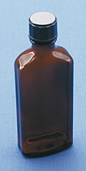 Bakovis cap for bottles of amber glass flat-oval