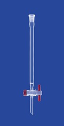 Chromatographic columns with fused-in frit