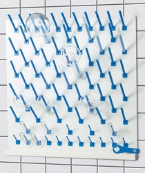 Draining rack, wallmount Bürkle