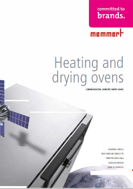 Catalogue de Produits Memmert Heating and Drying Ovens Catalogue de Produits Memmert Heating and Drying Ovens